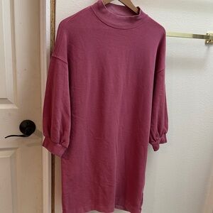 GAP Women's Dress in Deep Pink